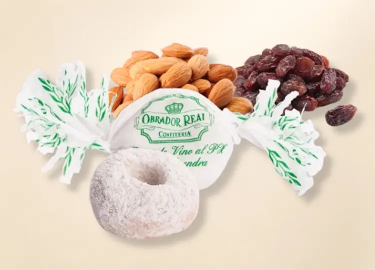 Rosquitos de Vino al Pedro Xim�nez con Almendras