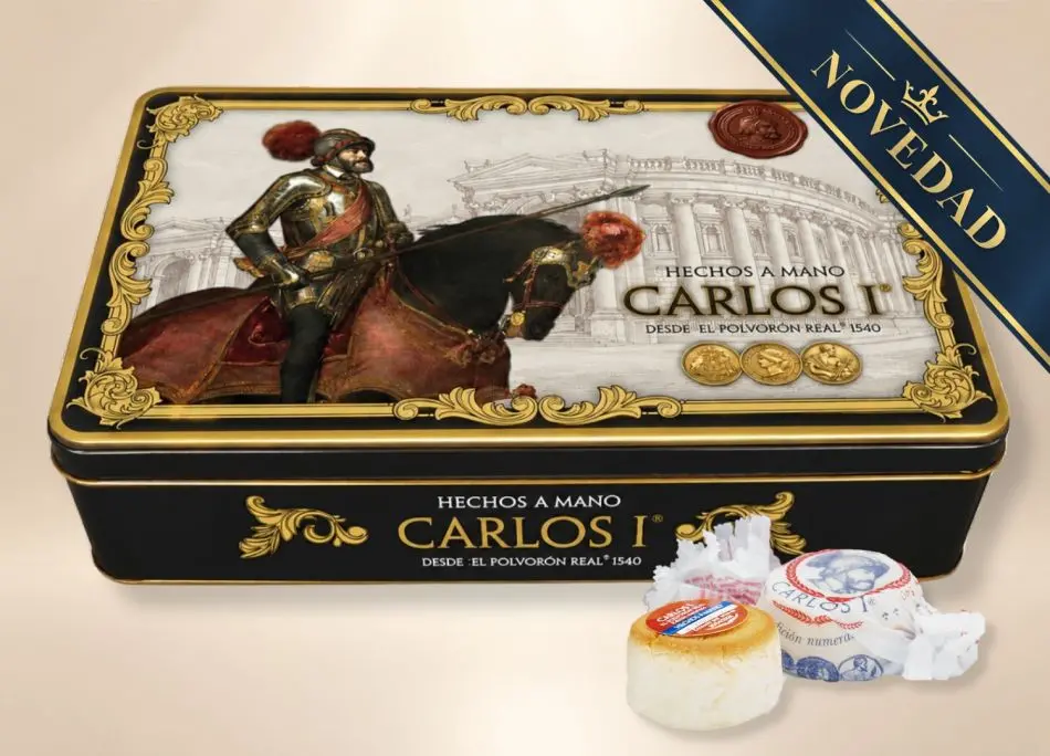 Lata 1,1 kg Polvorones Carlos I Original