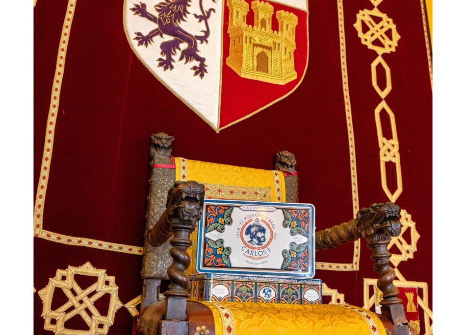 Lata 1,1 kg Polvorones Carlos I Original