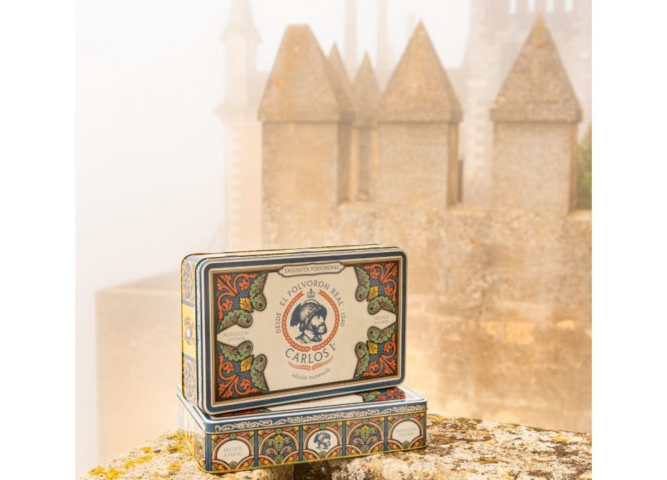 Lata 1,1 kg Polvorones Carlos I Original