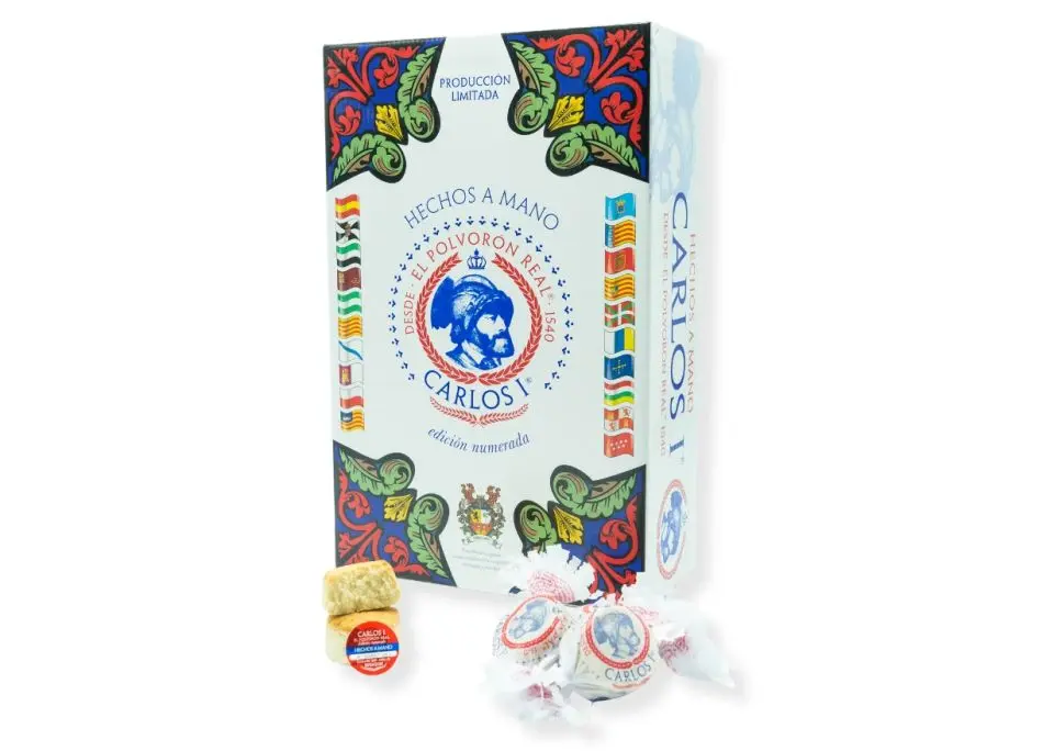 Caja 3 kg Polvorones Carlos I