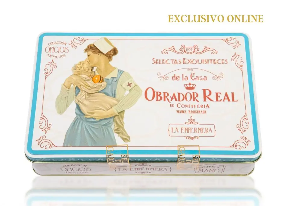 Lata Surtida 1,2 kg La Enfermera Coleccin Antiguos Oficios