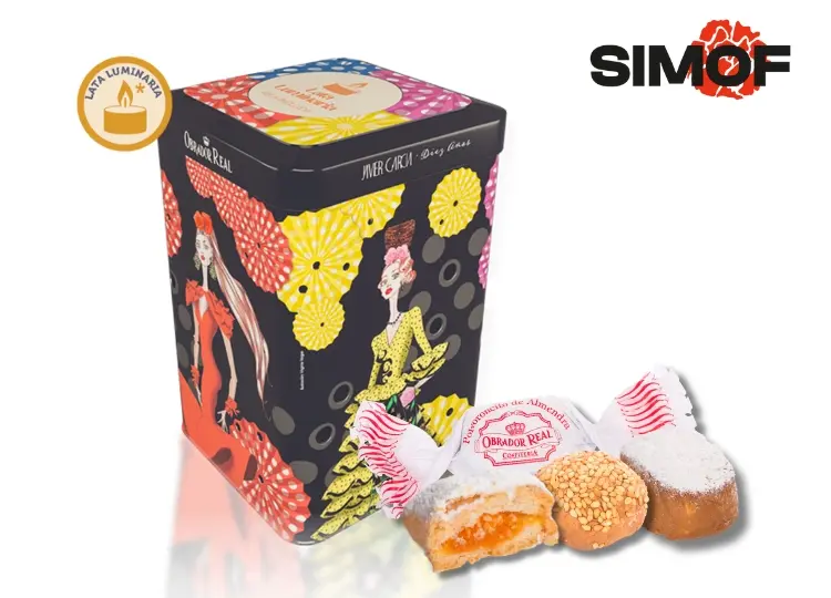 Lata Luminaria Flamenca 180 gr. Surtido Obrador Real