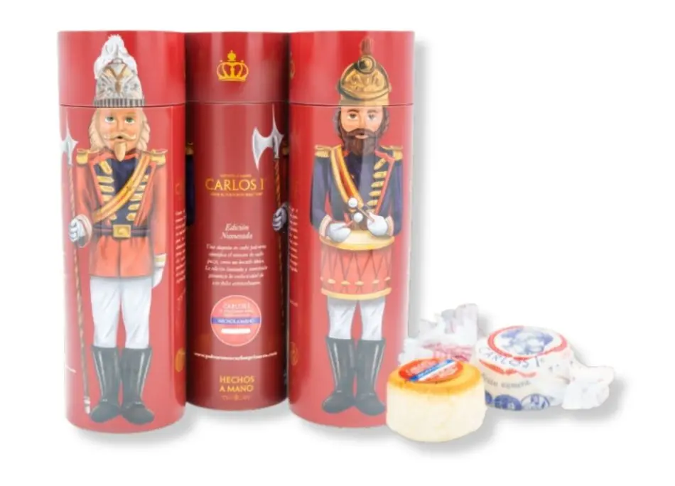 Lata 280 gr Polvorones Carlos I Original Edici�n Guardia Real