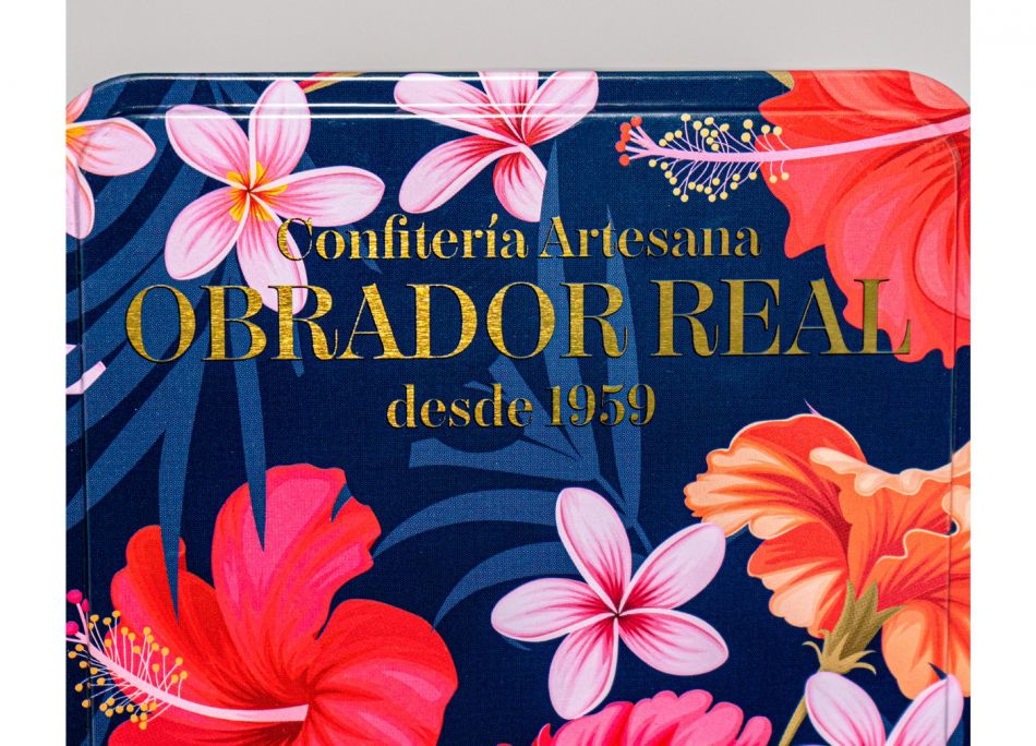 Lata 200 gr. Trufas de Chocolate Flores del Lejano Oriente