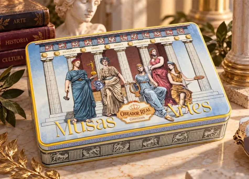 Lata Surtida 1,2 kg Musas del Arte