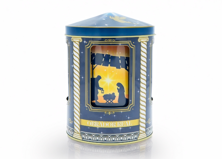 Lata Carrusel Musical Reyes Magos 160 gr. Milhojas de Naranja