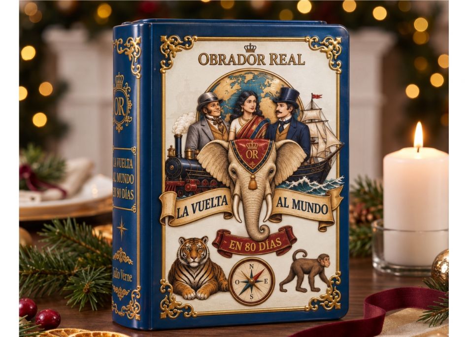 Lata Libro Surtida 450 gr. La Vuelta al Mundo en 80 d�as