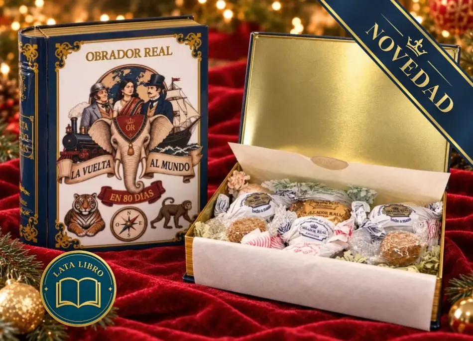 Lata Libro Surtida 450 gr. La Vuelta al Mundo en 80 d�as