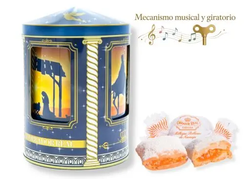 Carrusel Reyes Magos 160 gr. Milhojas de Naranja