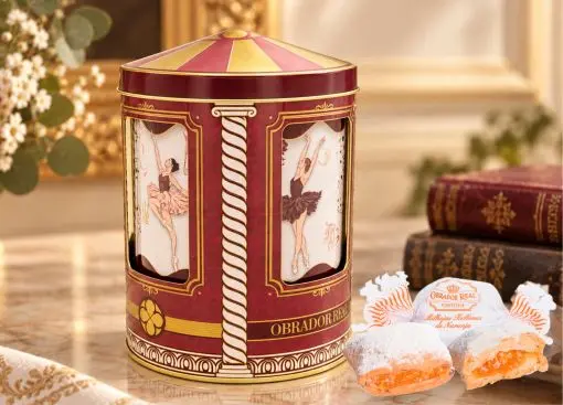 Carrusel Bailarinas 160 gr. Milhojas de Naranja
