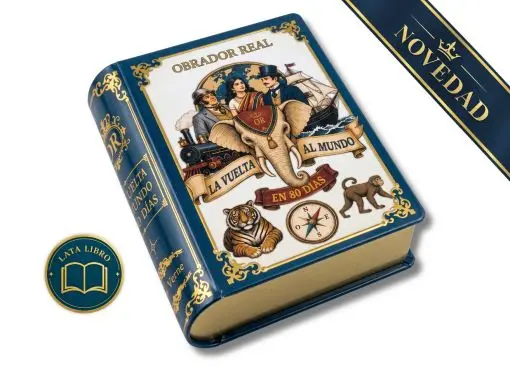 Lata Libro Surtida 450 gr. La Vuelta al Mundo en 80 d�as